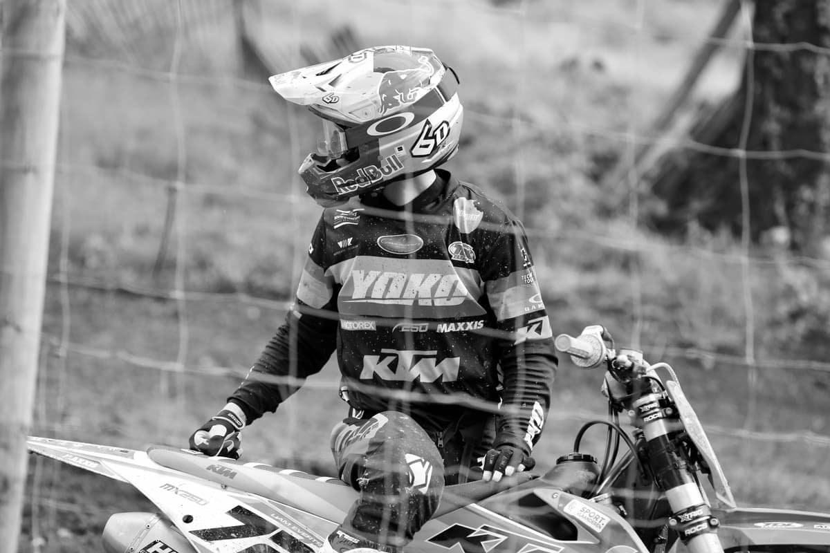 Pilote motocross