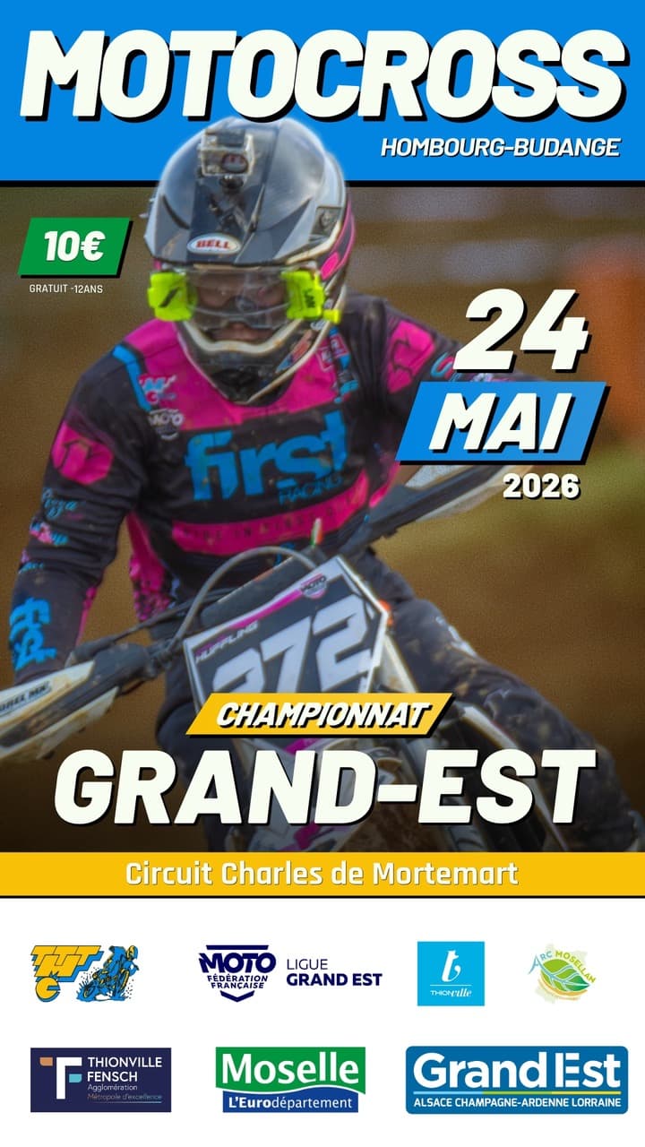 Affiche Motocross 2026